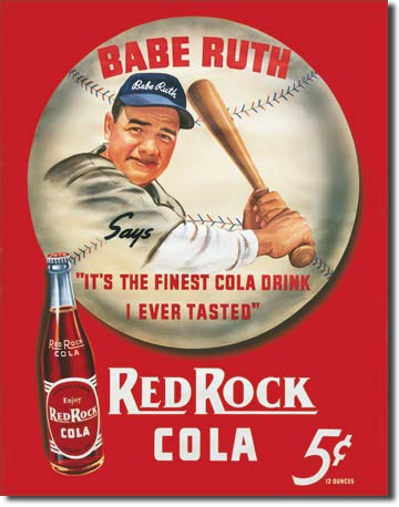 RED ROCK COLA PLÅTSKYLT 40,5x31,5cm