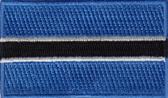 BOTSWANA TYGMÄRKE 65x38mm