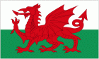 WALES FLAGGA 240X150CM *Läs beskrivningen*