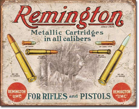 REMINGTON PLÅTSKYLT 40,5x31,5cm