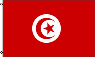 TUNISIEN FLAGGA 150X90CM