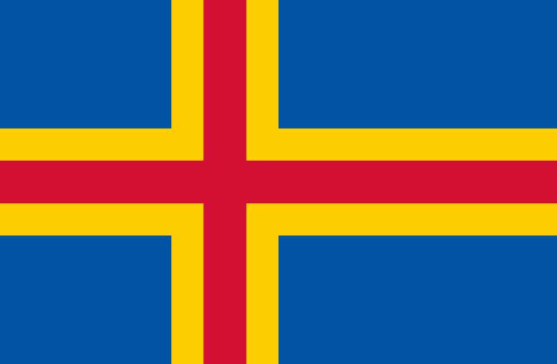 Åland-flaggor