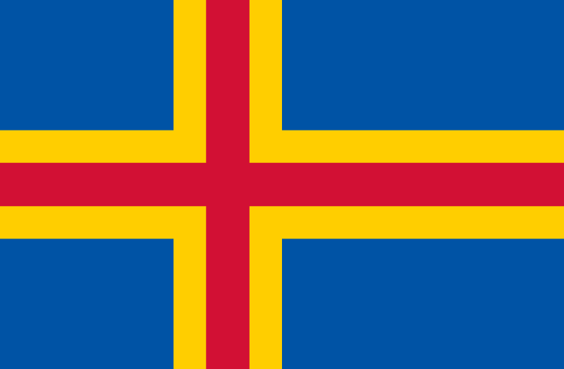 Åland-flaggor