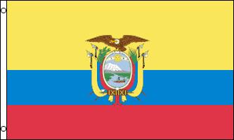 ECUADOR FLAGGA 150X90CM