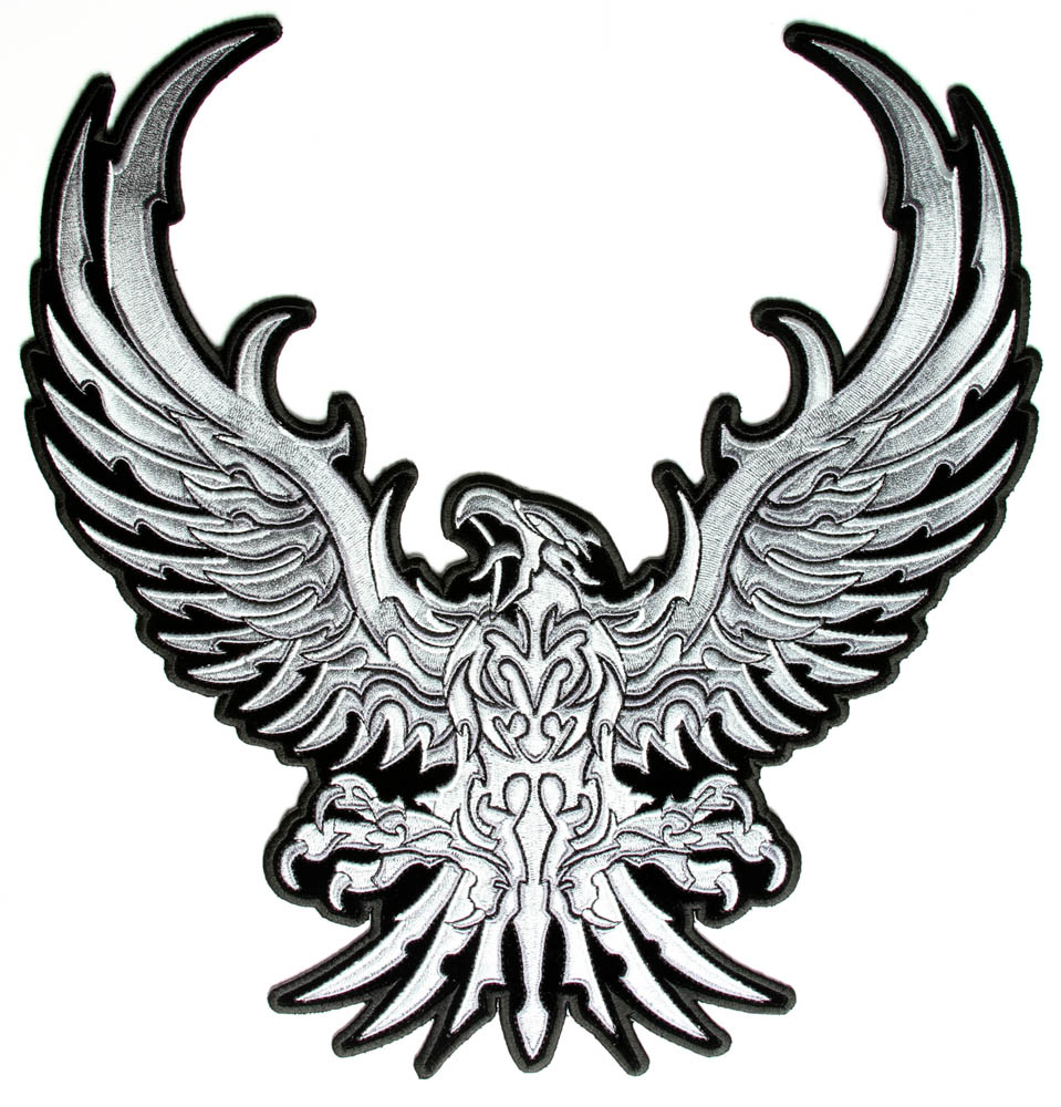 TRIBALÖRN RYGGMÄRKE 300X290mm