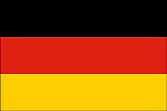 TYSKLAND FLAGGA 90X60CM