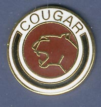 MERCURY COUGAR PIN