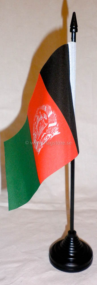 AFGHANISTAN HANDFLAGGA 15X10CM