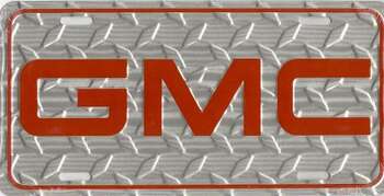 GMC PLÅTSKYLT 30x15cm