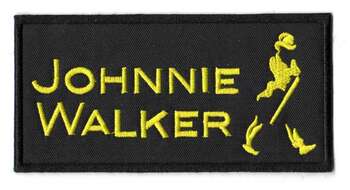 JOHNNIE WALKER TYGMÄRKE 122x61mm
