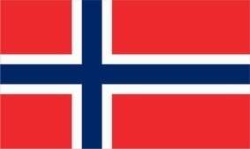 NORGE FLAGGA 90X60CM