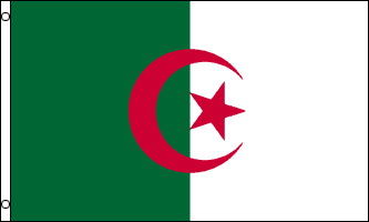 ALGERIET FLAGGA 90X60CM