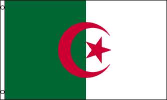 ALGERIET FLAGGA 90X60CM