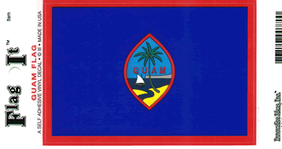 GUAM DEKAL 127X90MM