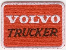 VOLVO TRUCKER TYGMÄRKE 75X54mm
