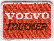 VOLVO TRUCKER TYGMÄRKE 75X54mm