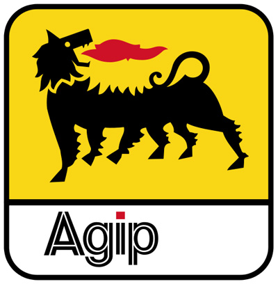 Agip-tygmärken