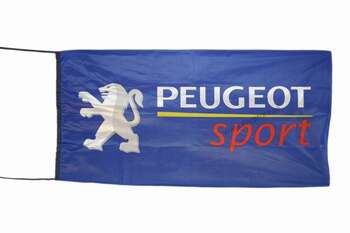 PEUGEOT SPORT FLAGGA 150X75CM