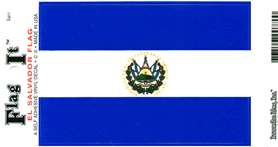 EL SALVADOR DEKAL 127X90MM