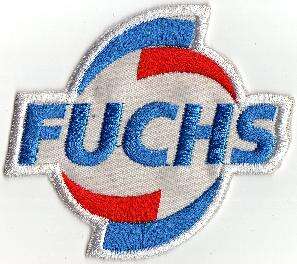 FUCHS TYGMÄRKE 80x75mm
