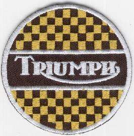 TRIUMPH TYGMÄRKE 75mm