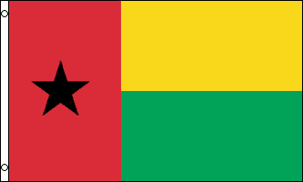 GUINEA-BISSAU FLAGGA 150X90CM