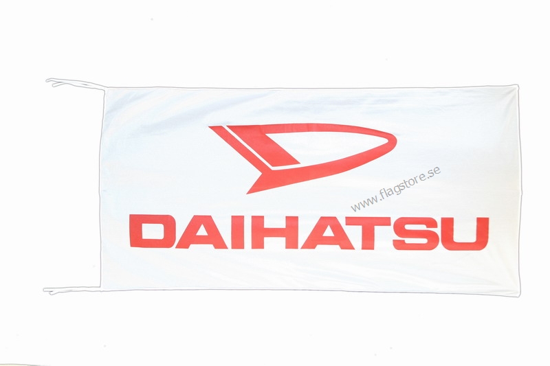 DAIHATSU FLAGGA 150X75CM