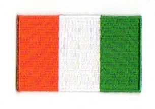 IRLAND TYGMÄRKE 65x38mm