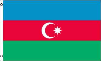 AZERBAJDZJAN FLAGGA 150X90CM