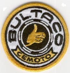 BULTACO TYGMÄRKE 77mm