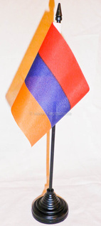 ARMENIEN HANDFLAGGA 15X10CM