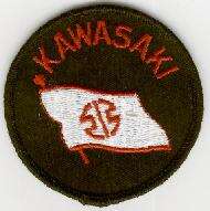 KAWASAKI TYGMÄRKE 75mm