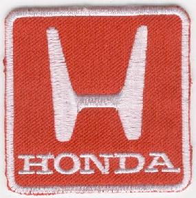 HONDA TYGMÄRKE 60X60mm