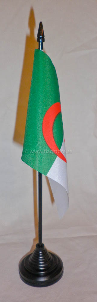 ALGERIET HANDFLAGGA 15X10CM