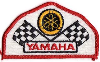 YAMAHA TYGMÄRKE 87x52mm