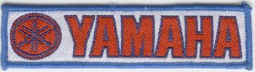 YAMAHA TYGMÄRKE 120X30mm