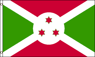 BURUNDI FLAGGA 150X90CM