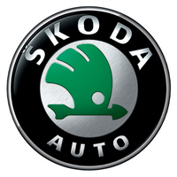 Skoda-tygmärken