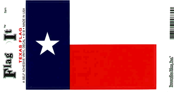 TEXAS DEKAL 127X90MM