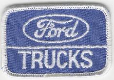 FORD TRUCKS TYGMÄRKE 77x52mm