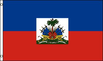 HAITI FLAGGA 150X90CM