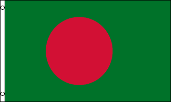 BANGLADESH FLAGGA 150X90CM