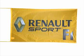 RENAULT SPORT F1 FLAGGA 150X75CM