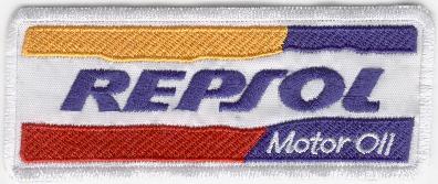 REPSOL TYGMÄRKE 130x53mm