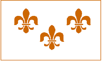 FLEUR DE LIS FLAGGA 150X90CM