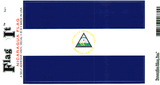 NICARAGUA DEKAL 127X90MM