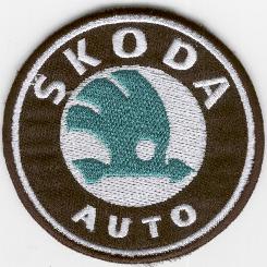 SKODA TYGMÄRKE 80mm