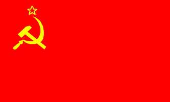 SOVJETUNIONEN-USSR-CCCP FLAGGA 240x150CM