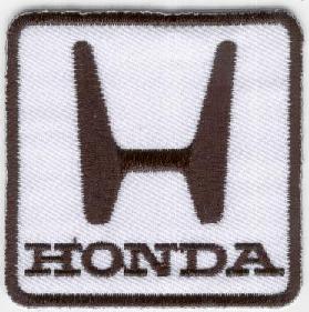 HONDA TYGMÄRKE 60X60mm