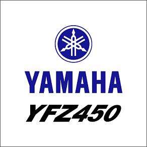 YAMAHA YFZ 450 FLAGGA 90X90CM